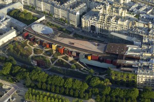 Paris 7: Le musée du quai Branly *** Local Caption *** Paris 7 : The museum "musée du quai Branly"